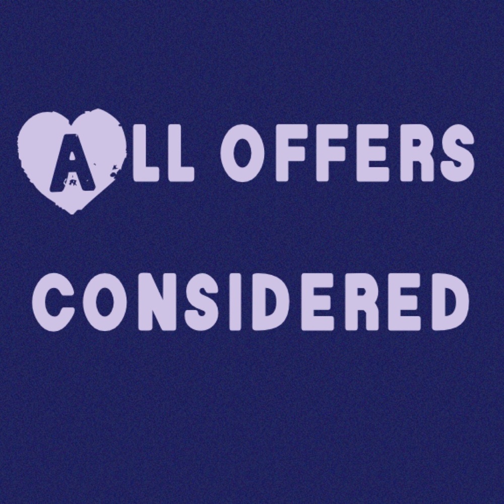 All offers considered